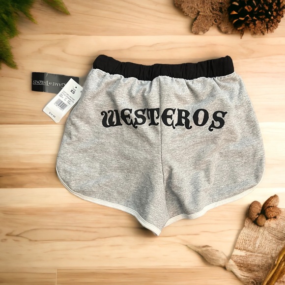 ❌donated ❌Game of Thrones Westeros Cotton Shorts High Rise Waist XS - Picture 3 of 8